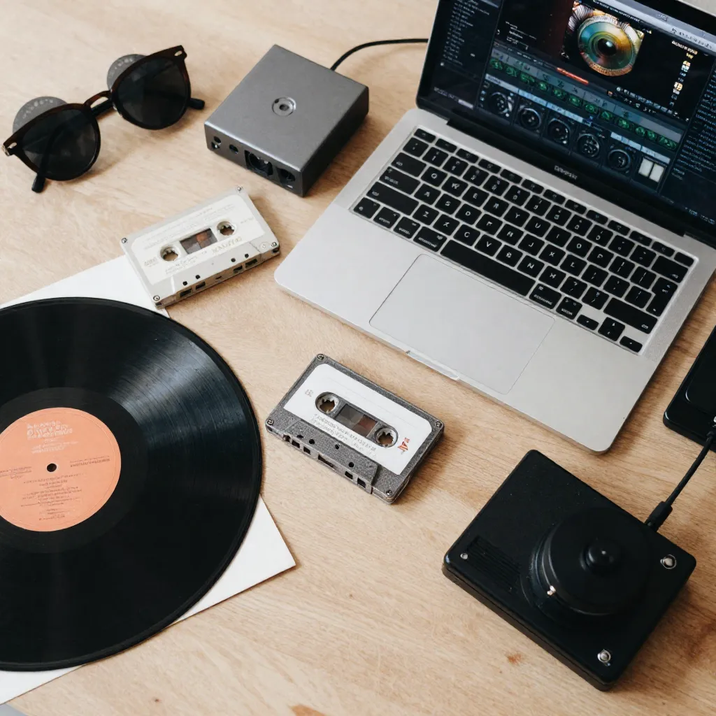 Audio digitization workspace